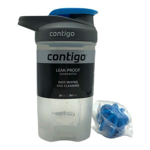 Contigo Leak Proof Shaker Bottle 20 oz. Easy Mix And Clean